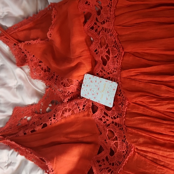 Free people Electktra mini dress in orange - Picture 11 of 13